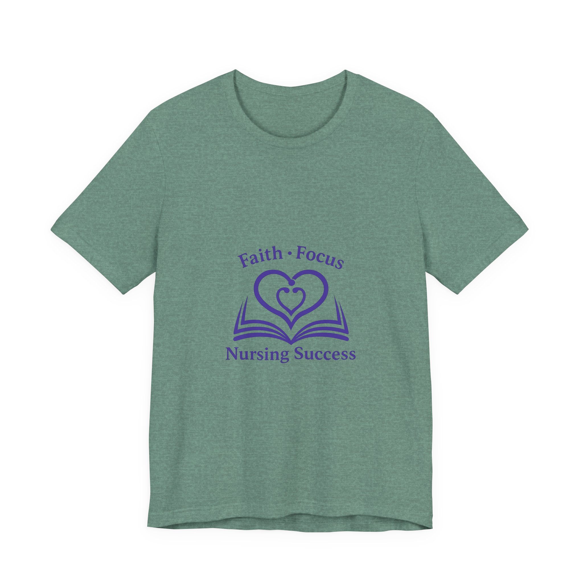 Nursing Success Tee — "Faith • Focus" Inspirational Nursing T‑Shirt - Image 25