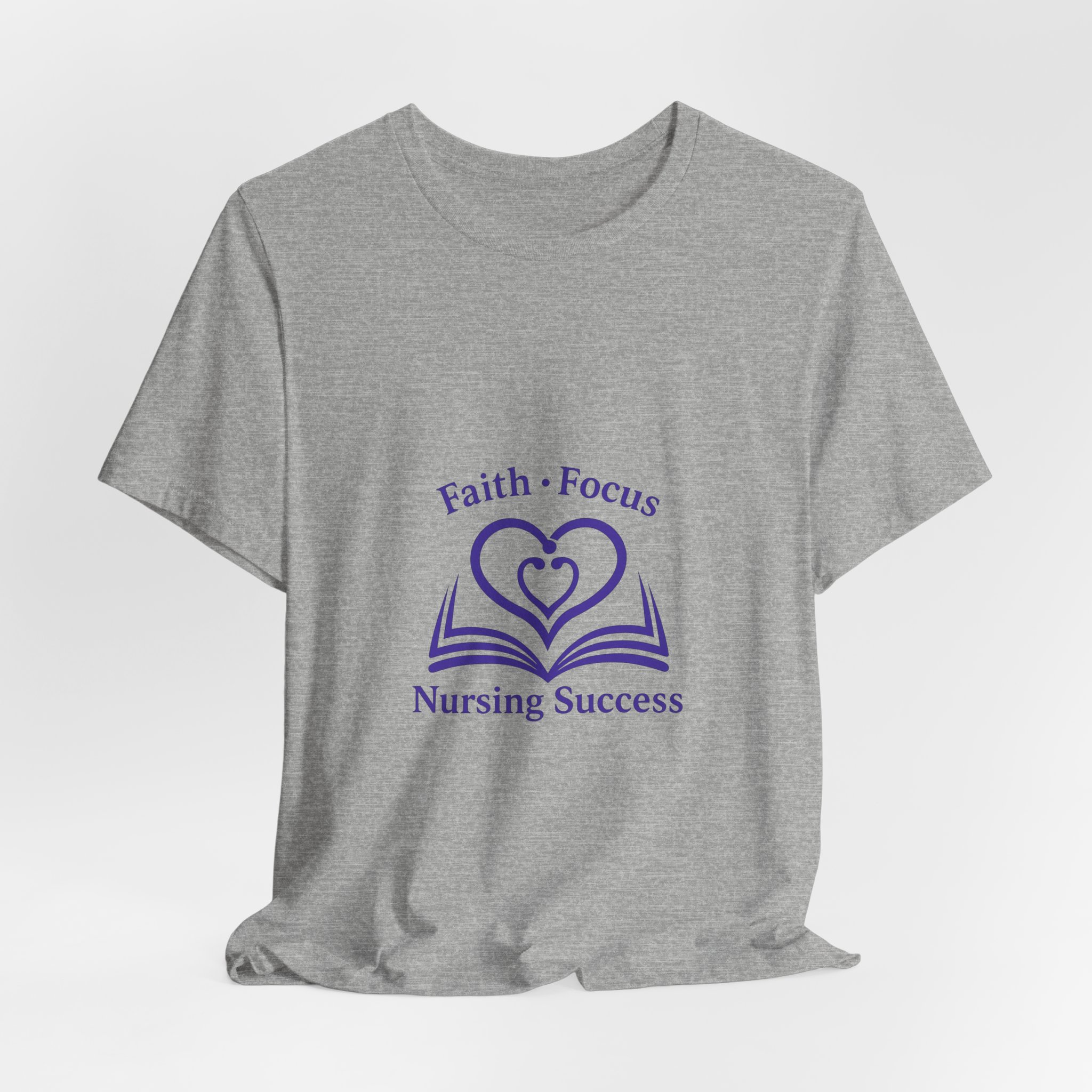 Nursing Success Tee — "Faith • Focus" Inspirational Nursing T‑Shirt - Image 44