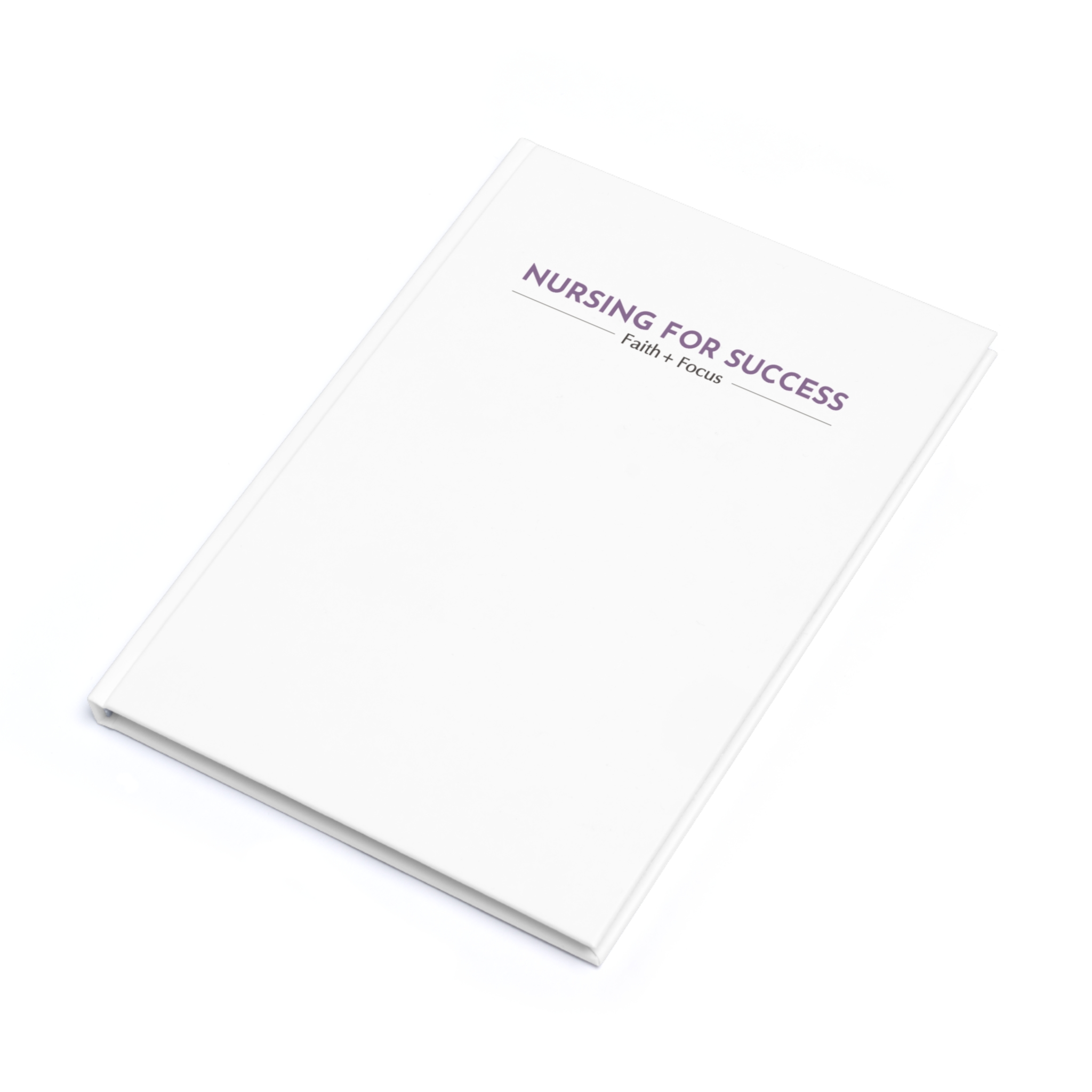 Nursing for Success Hardcover Journal — Faith + Focus A5 Notebook - Image 4