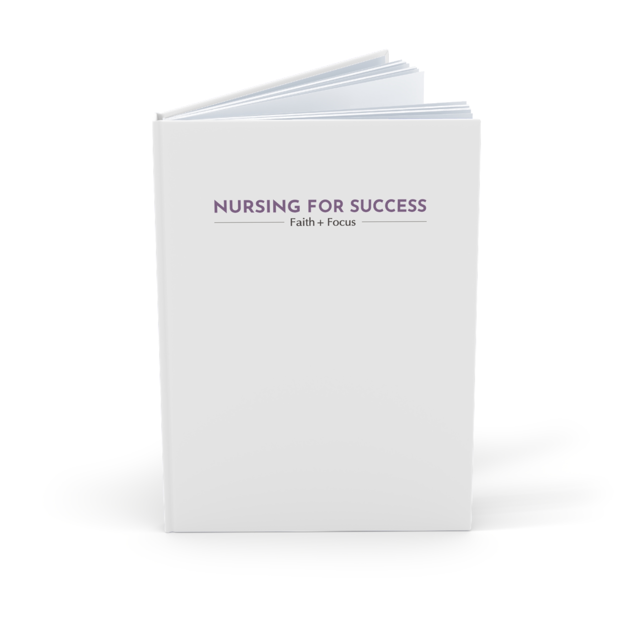 Nursing for Success Hardcover Journal — Faith + Focus A5 Notebook - Image 3