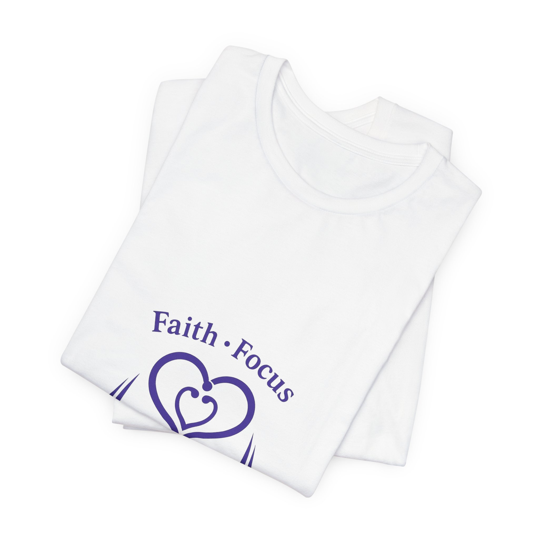 Nursing Success Tee — "Faith • Focus" Inspirational Nursing T‑Shirt - Image 3