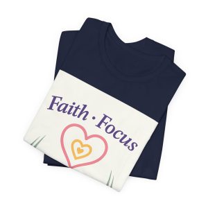 Faith · Focus · Nursing Success T-Shirt – Empowering Apparel for Nurses & Students