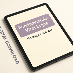 Vital Signs Quick Study Guide