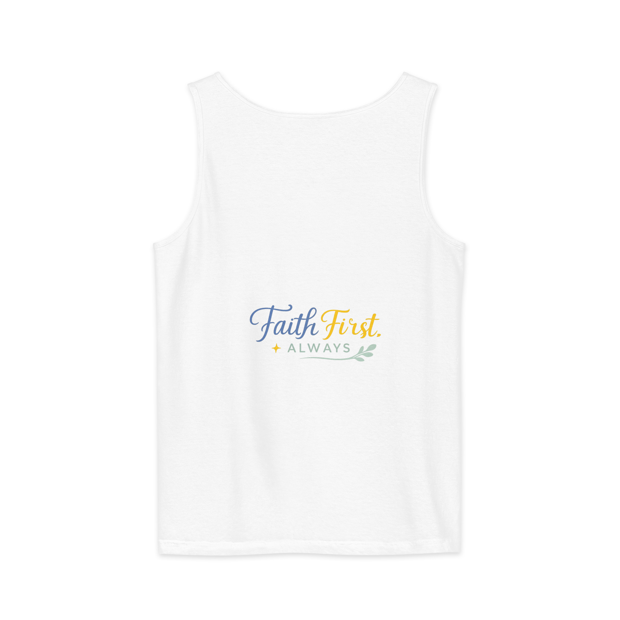 Unisex garment-dyed tank top - Image 2