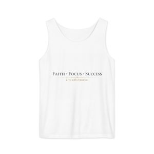 Unisex garment-dyed tank top