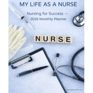 My Life as a Nurse – 2026 Monthly Planner