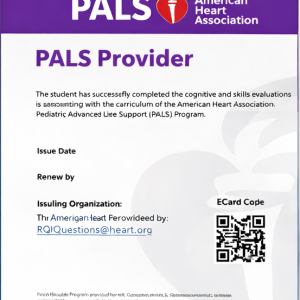 PALS Certification Renewal