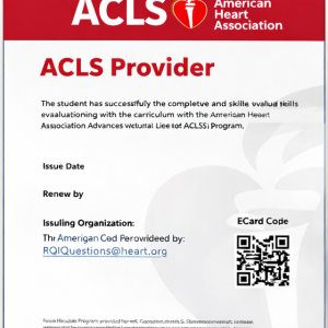 ACLS Certification Renewal
