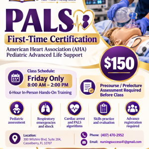 PALS First-Time Certification