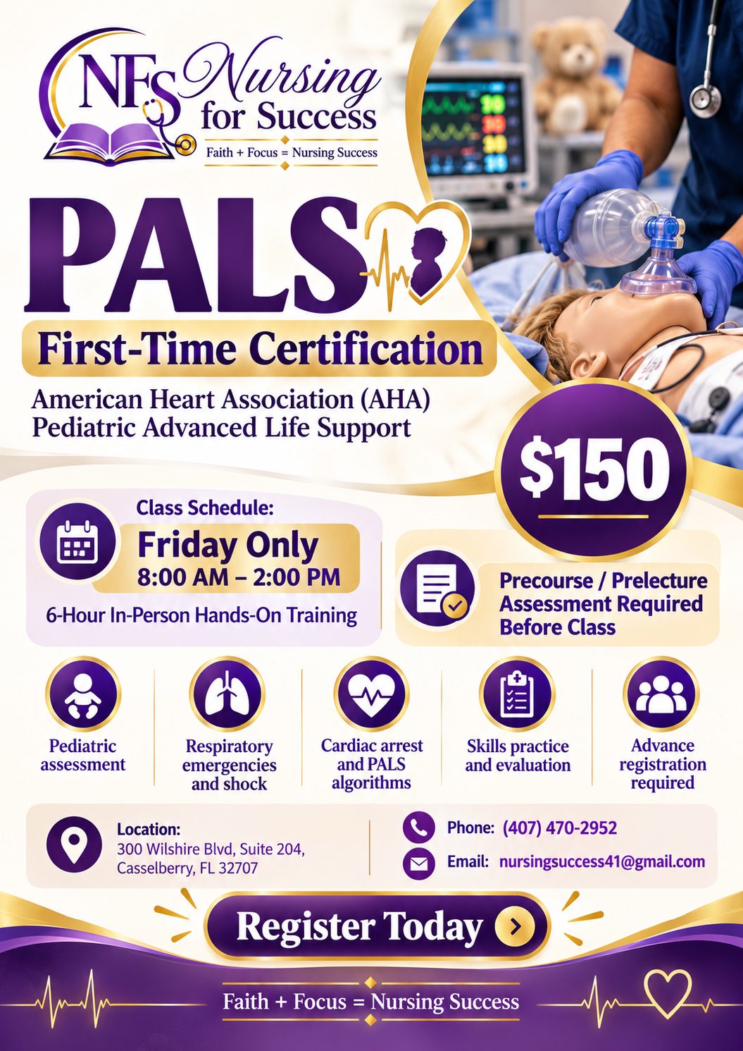 PALS First-Time Certification