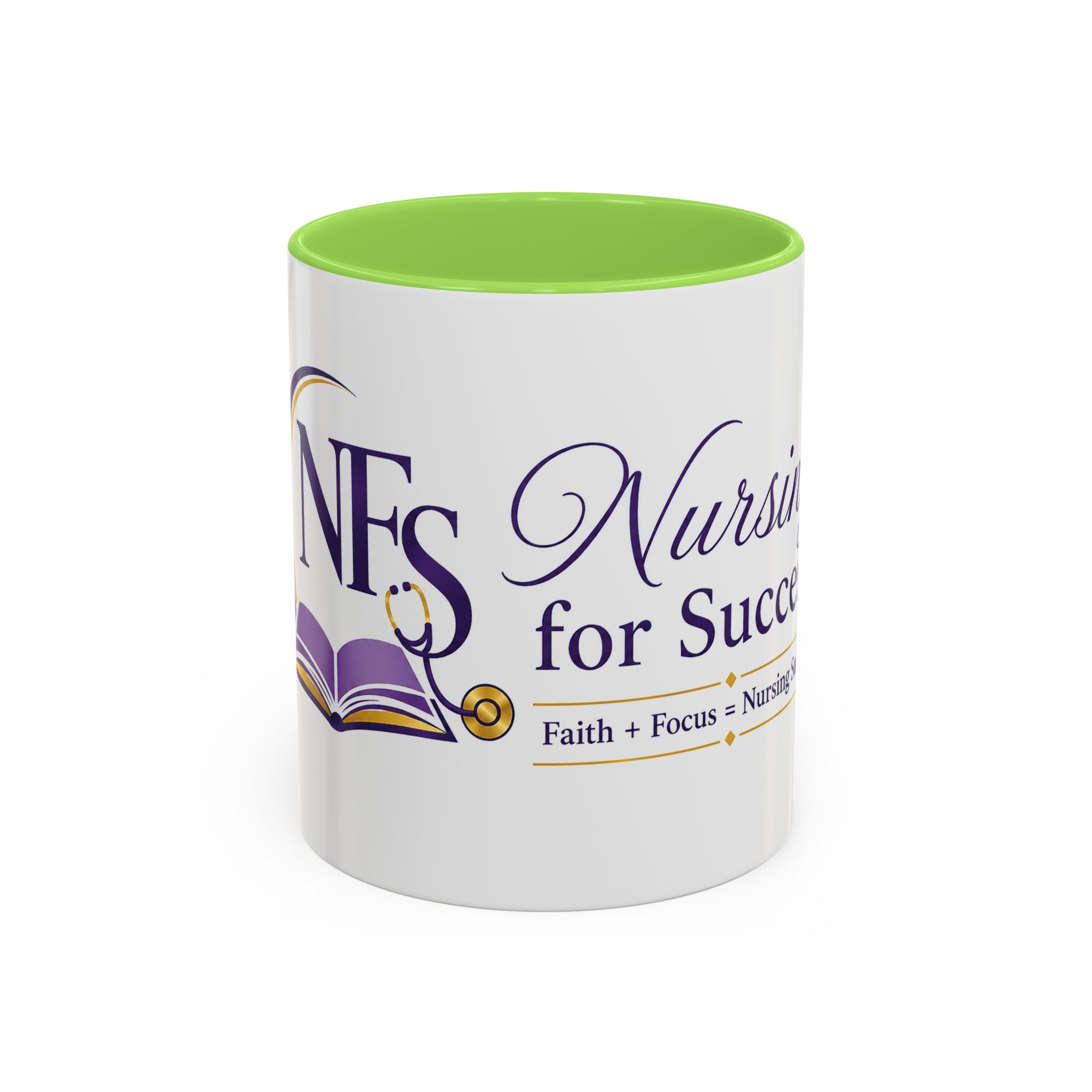 Nursing for Success Inspirational Coffee Mug - Image 25